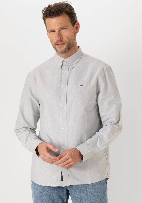 TOMMY HILFIGER heren shirt grijs maat M
