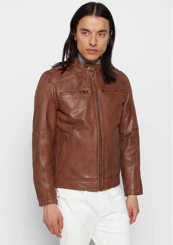 Pepe Jeans Outerwear heren leren jacket M