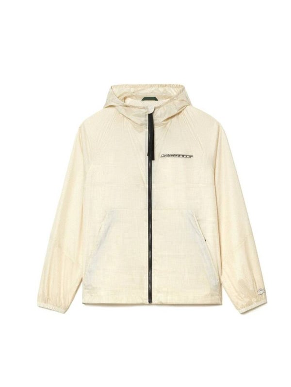 Lacoste beige jacket heren maat L