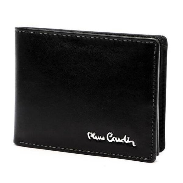 Pierre Cardin Heren portemonnee van Echt Leer – Zwart