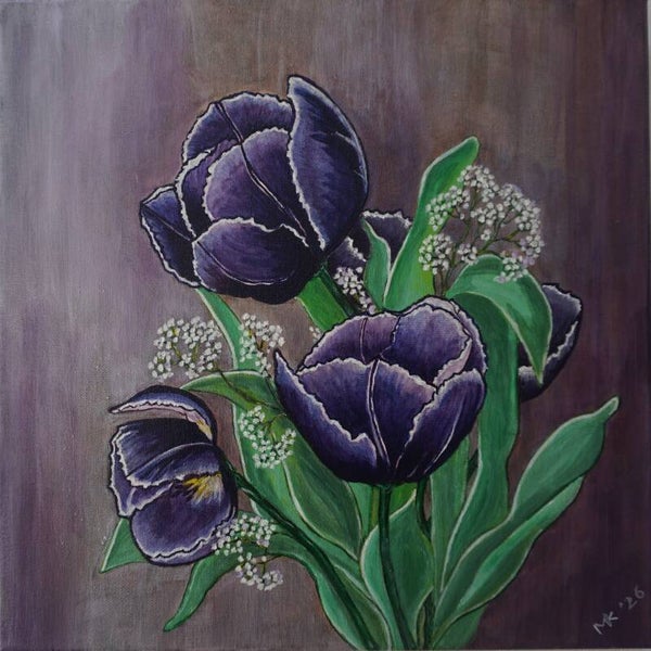 Tulpen in Paars