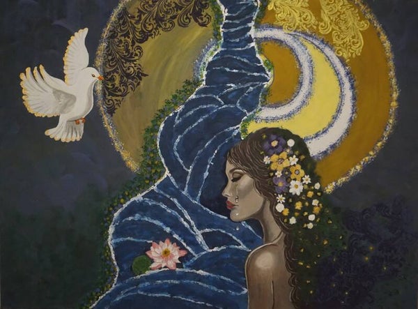 'Rivier van Tranen' 80x60