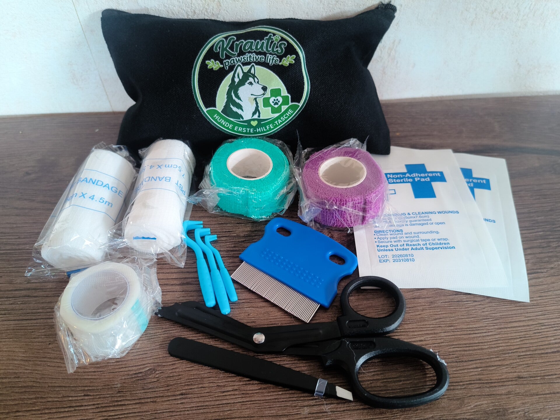 Hunde Erste Hilfe Set