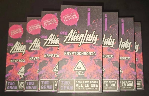 Alien labs Kryptochironic  Two Gram live resin all on one vape