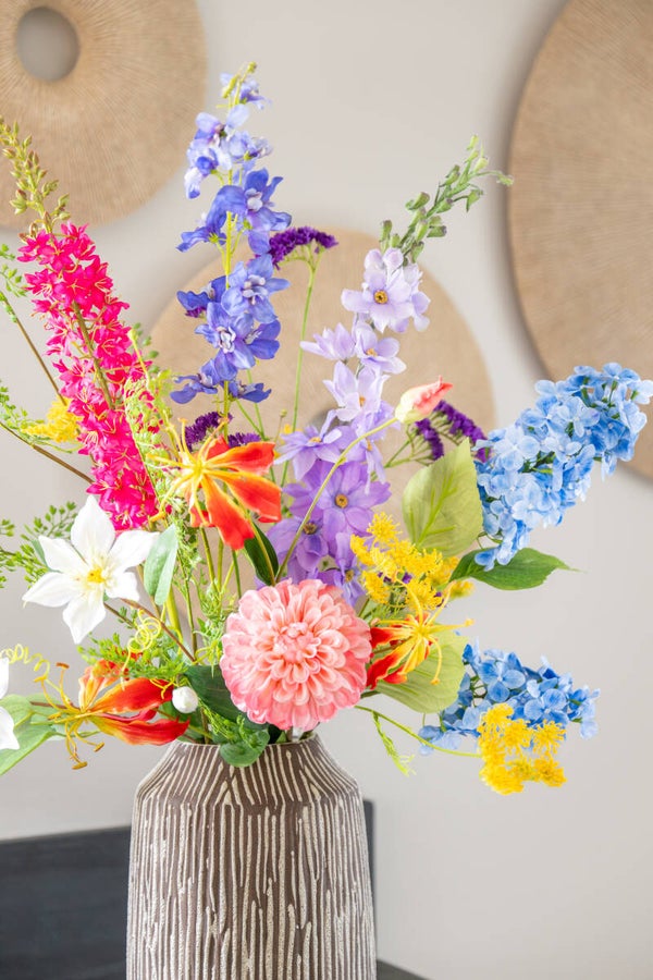 Zijden boeket middel