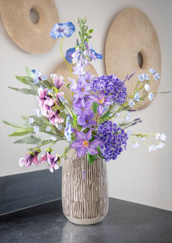 Zijden boeket middel