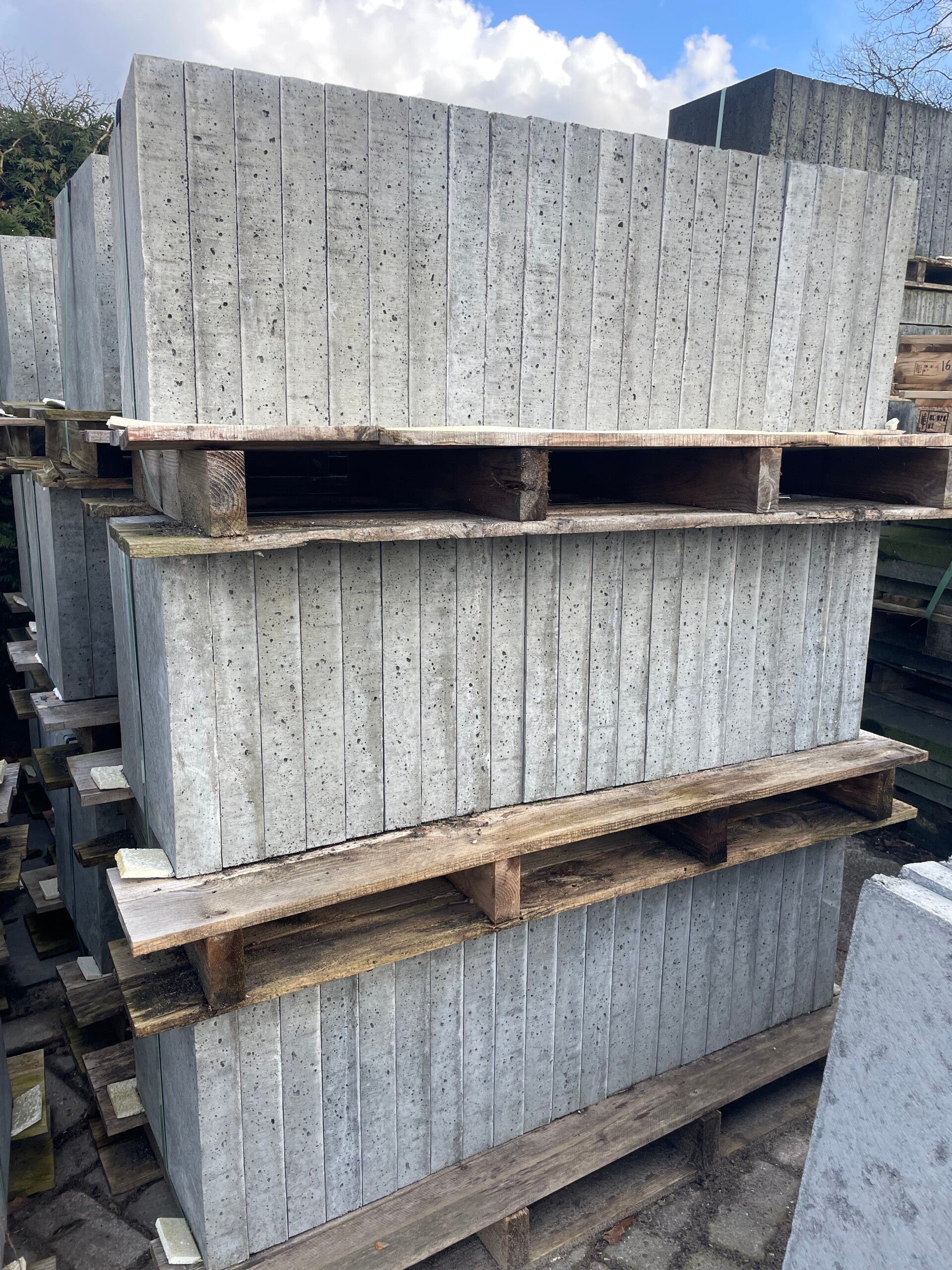 Oud Hollandse tegels 40x40x5cm Grijs RESTPARTIJ