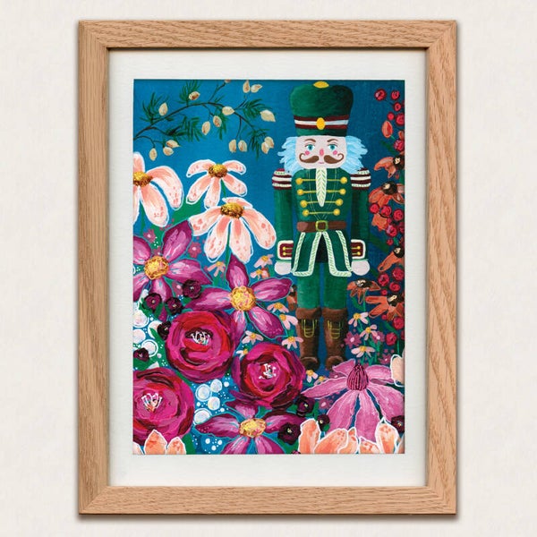 A5 kerstkaart Notenkraker