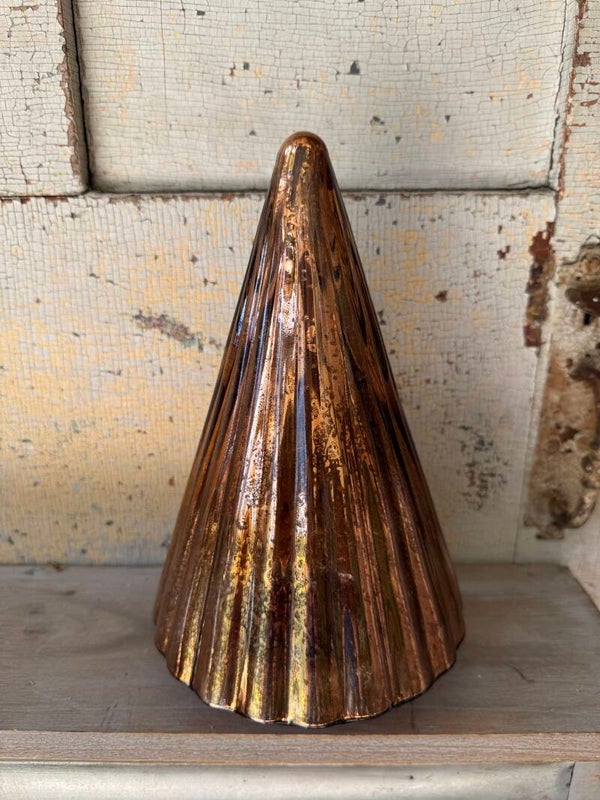 Amber glass tree