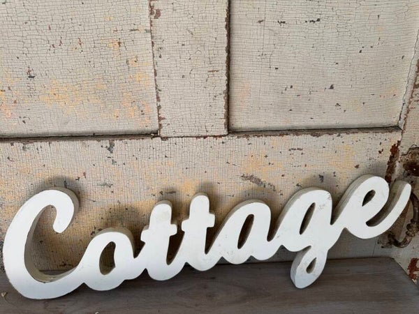 Cottage sign
