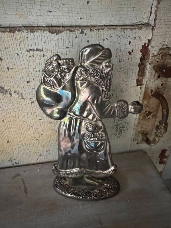 Pewter Santa