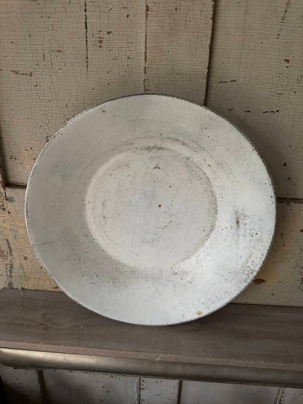 Galvanized bowl