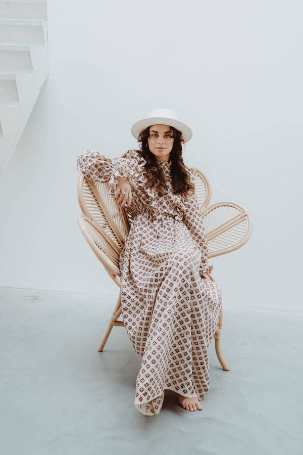 The blockprint dress