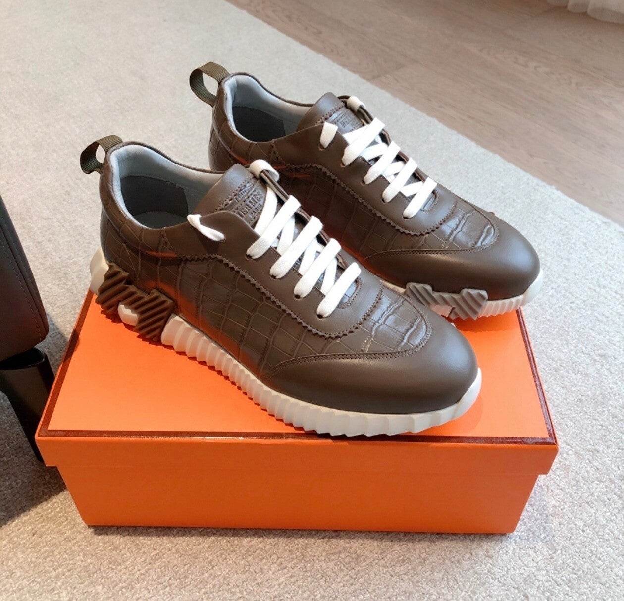 Hermes Bouncing dunkelbraun