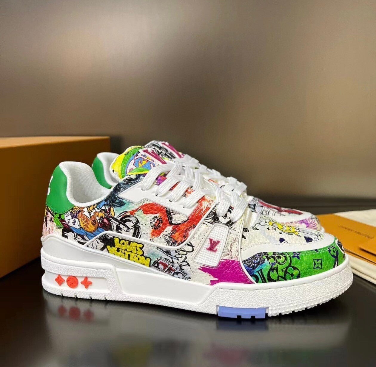 LV Sneaker Rainbow