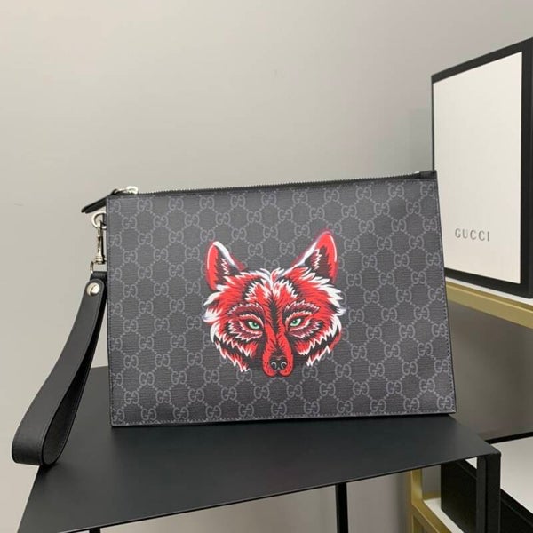 Gucci Fuchs Kartenetui XXL