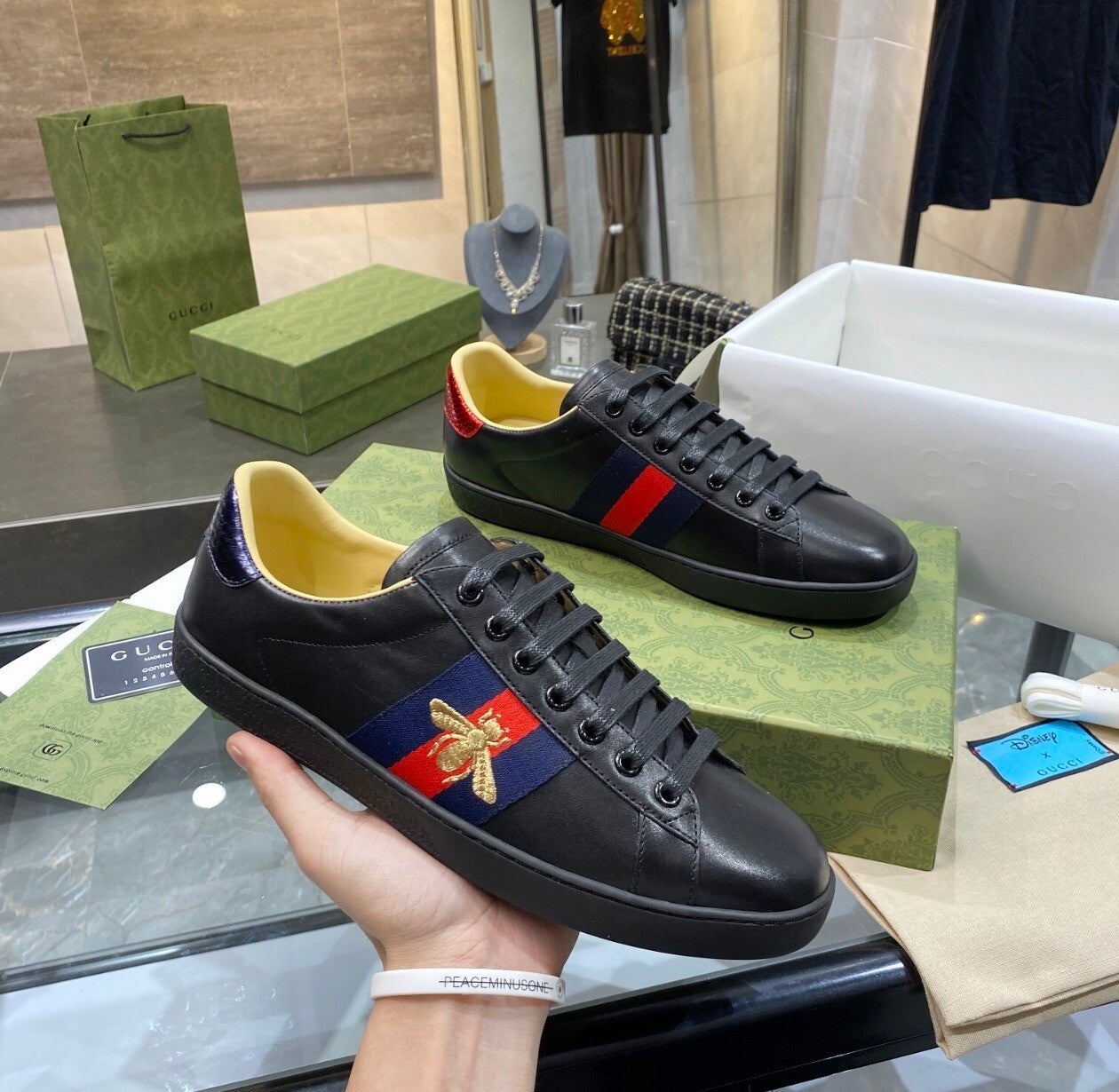 Gucci Ace Schwarz