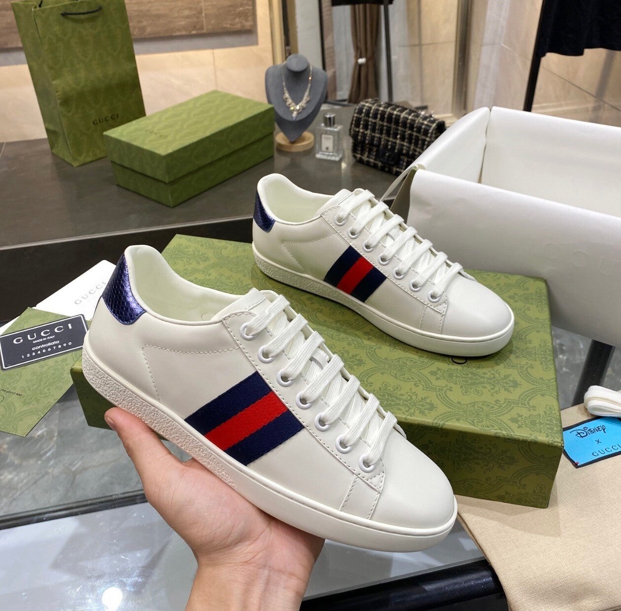 Gucci Ace Blau