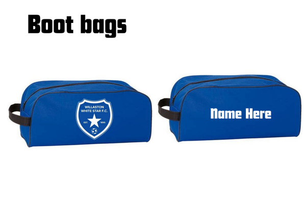 White star Boot Bags