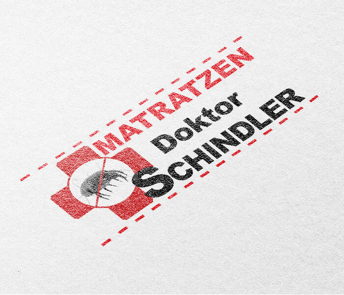 Logo Matratzendr rot weiss