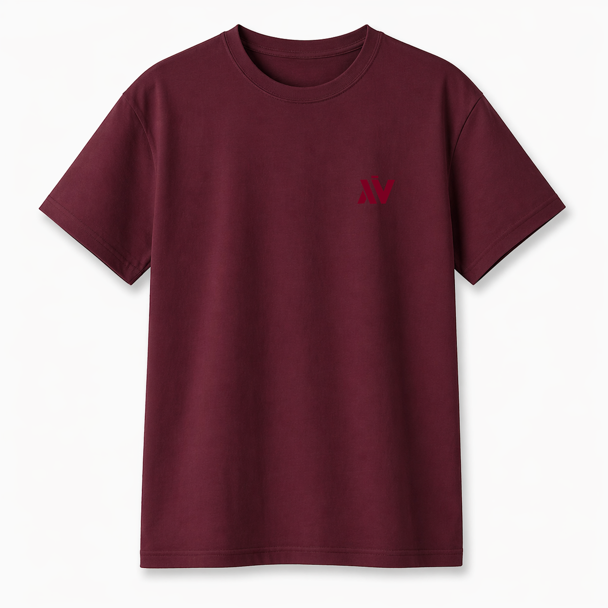 basic shirt burgundy