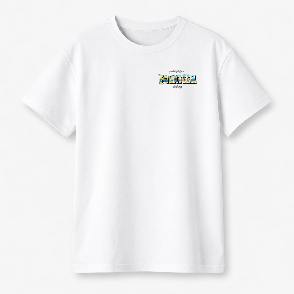 holiday shirt white