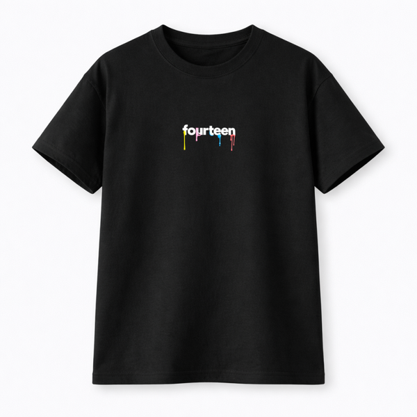 paint shirt black