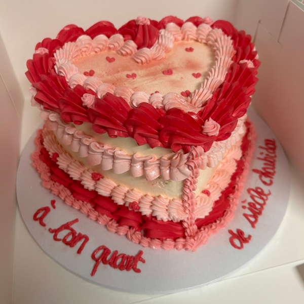 Le Heart Cake