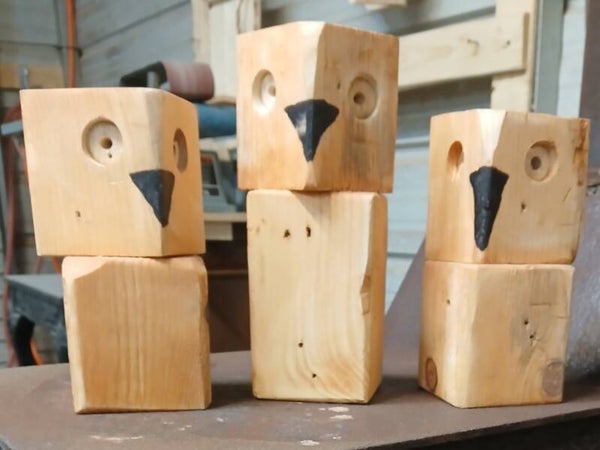 Geometric Owl Block Plans (Set of 3) — FREE