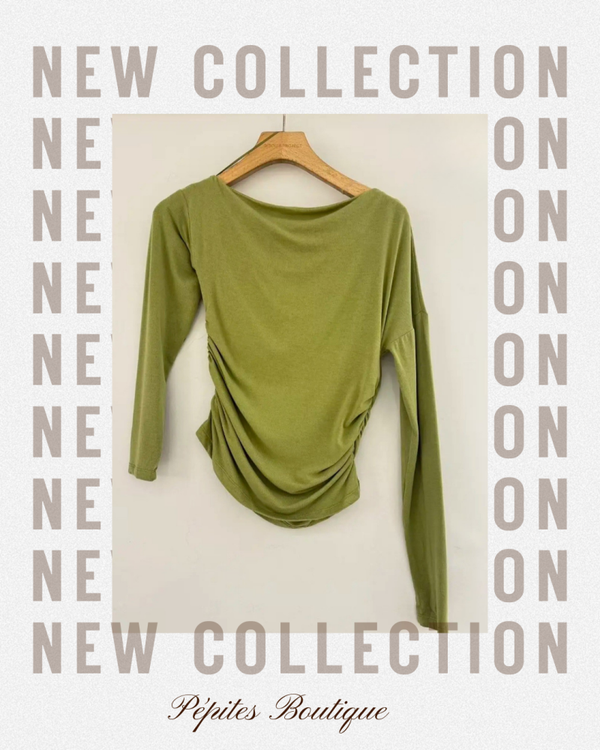 Blouse verte Ora