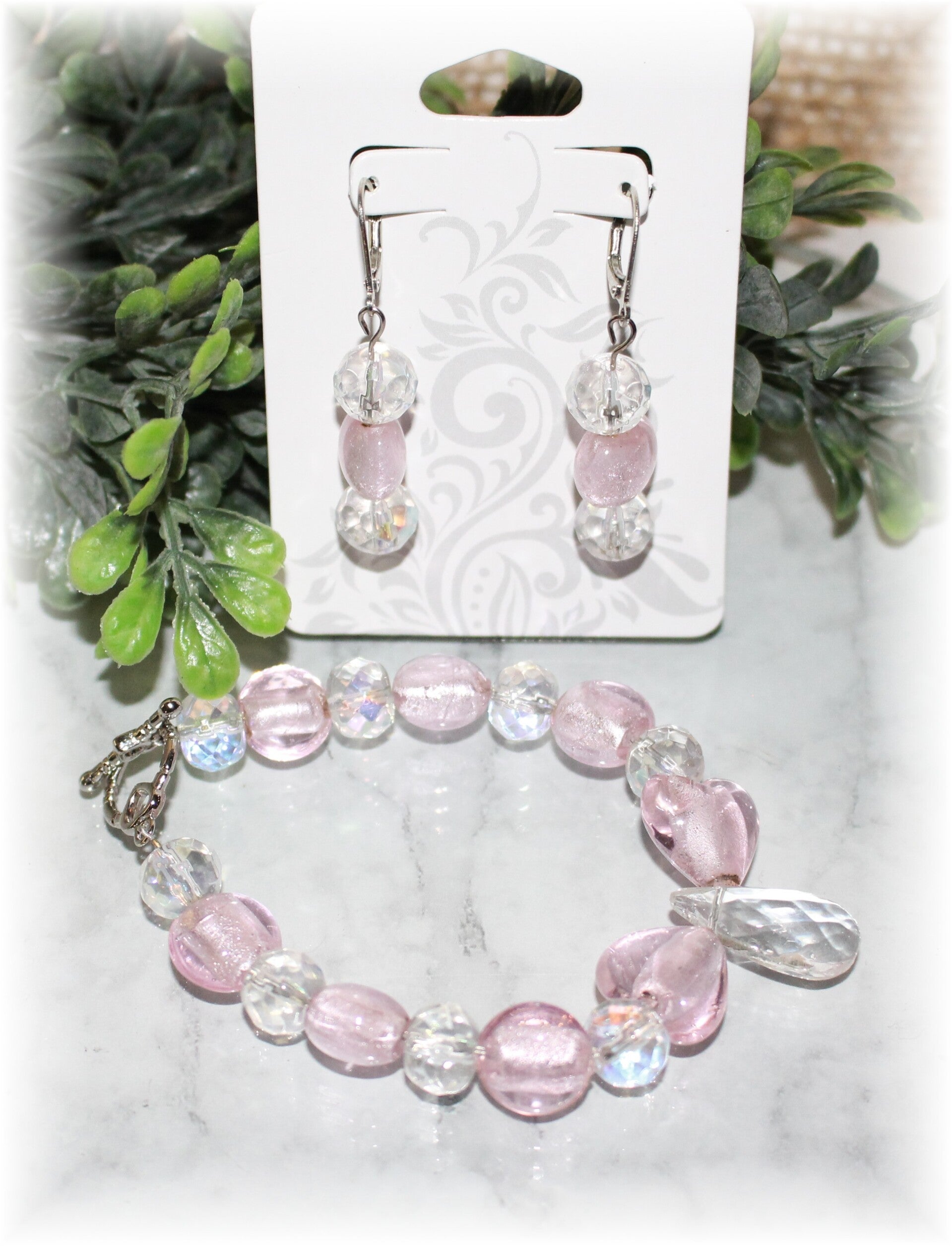 BE1 Bracelet & Earrings Set