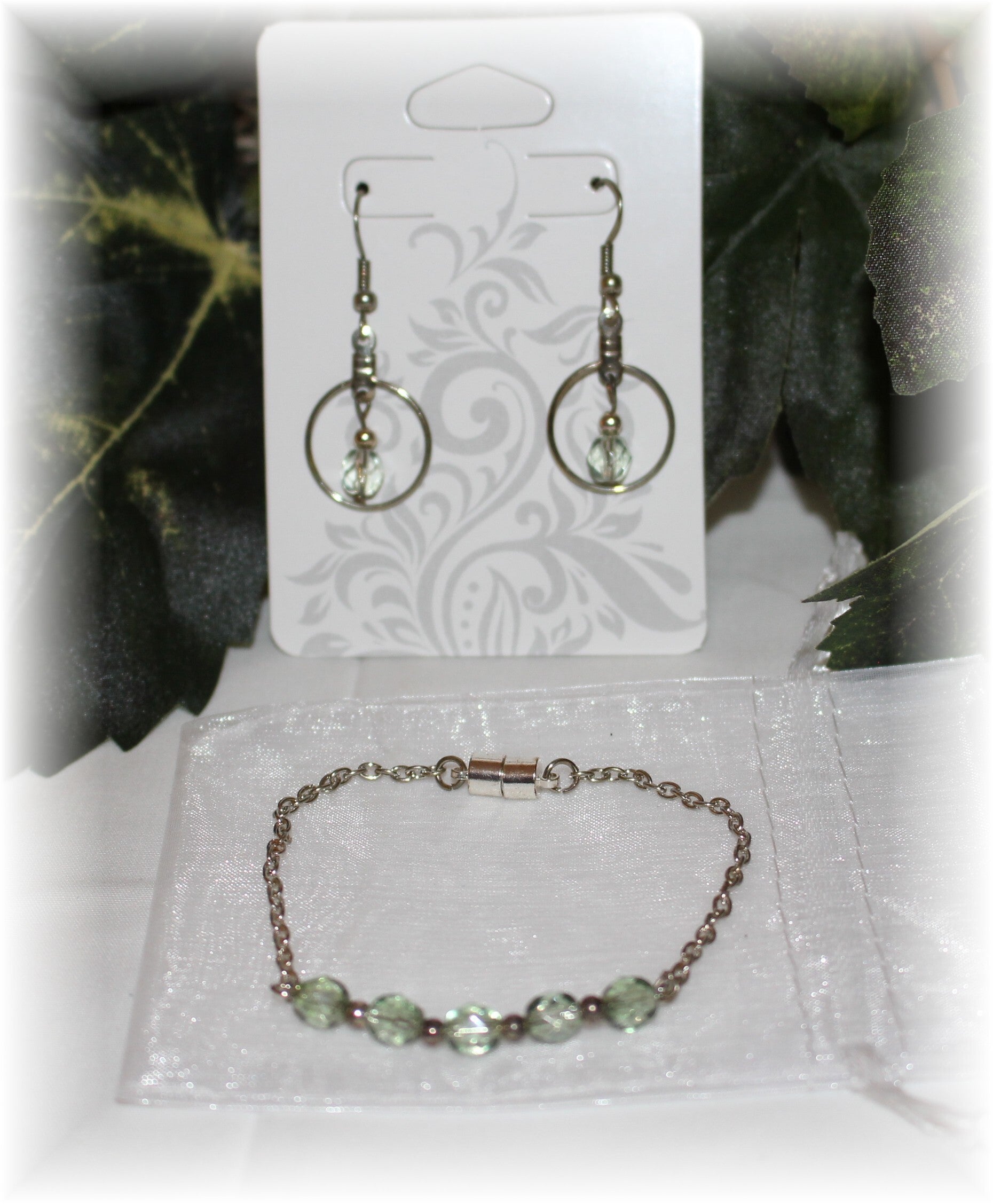 BE24 Bracelet and Earrings Set