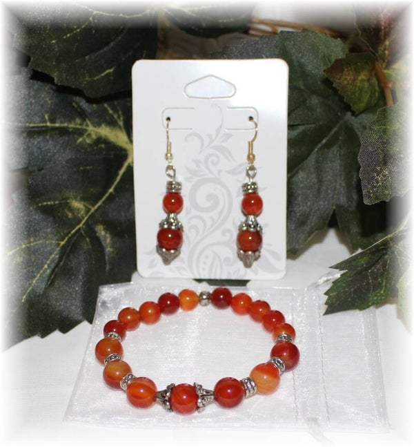 BE31 Bracelet and Earrings Set