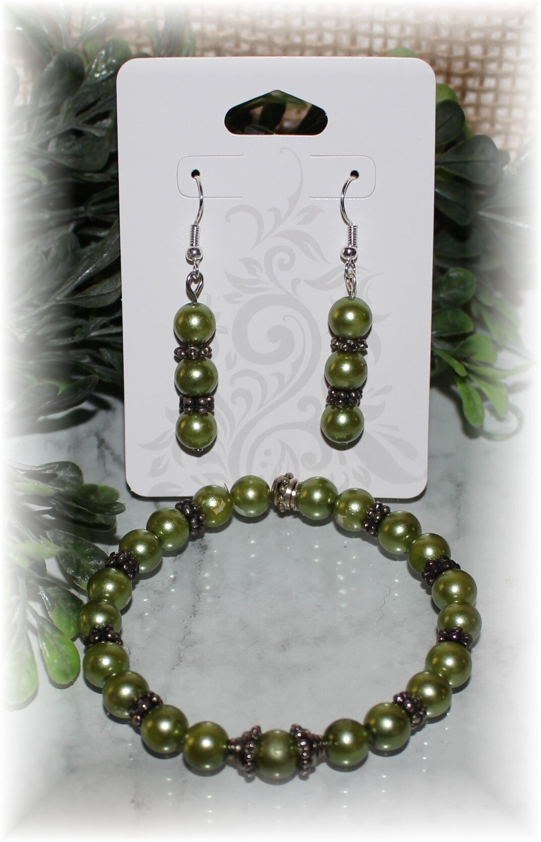 BE35 Bracelet and Earrings Set