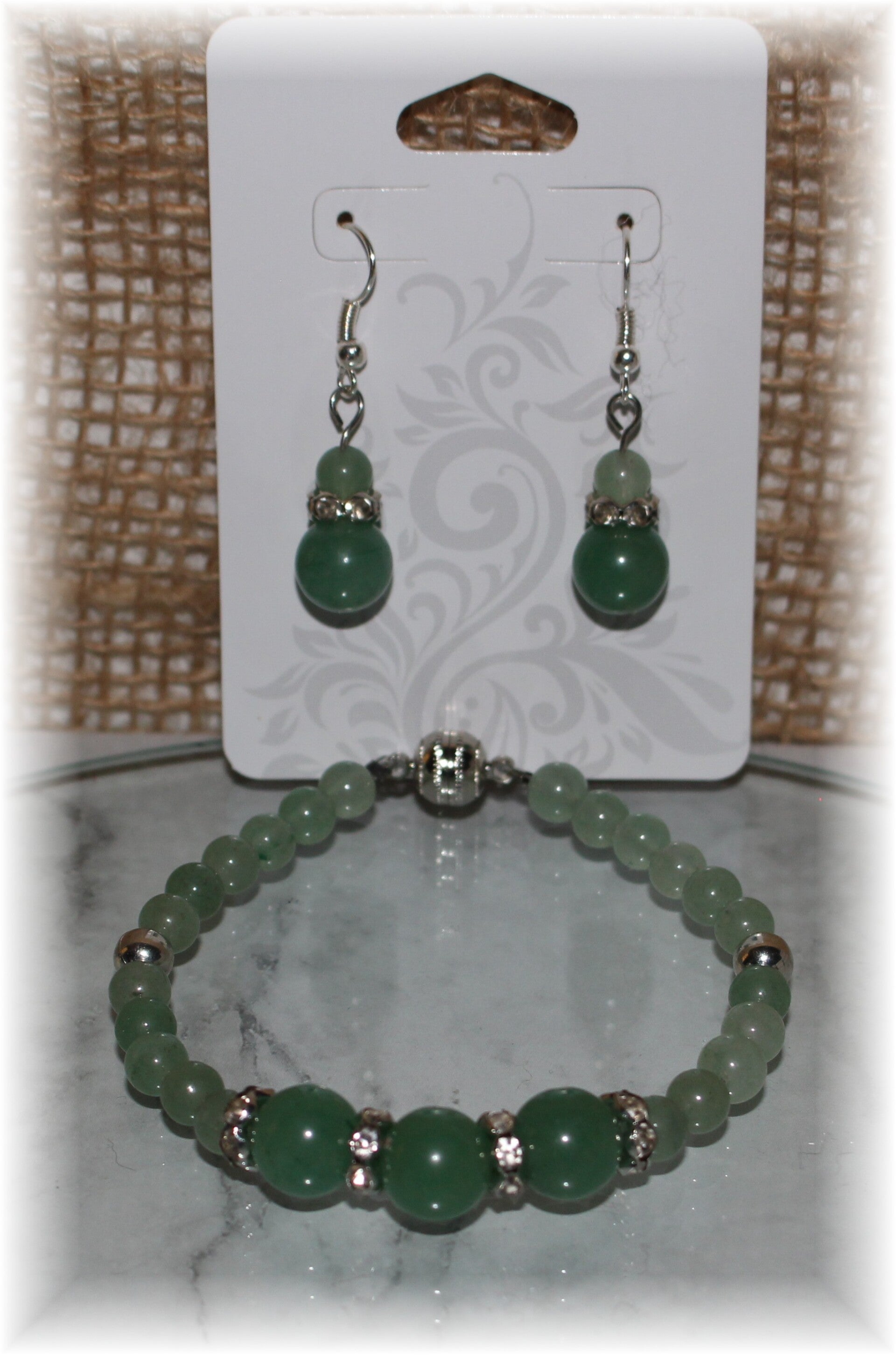 BE44 Bracelet and Earrings Set