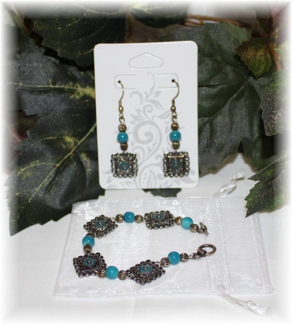 BE5 Bracelet and Earrings Set