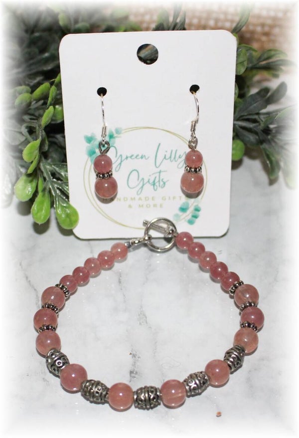 BE60 Bracelet and Earrings Set