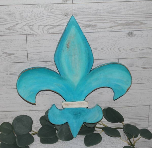 WF-001 Wood Fleur-de-Lis