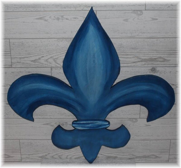 WF-009 Wood Fleur-de-Lis