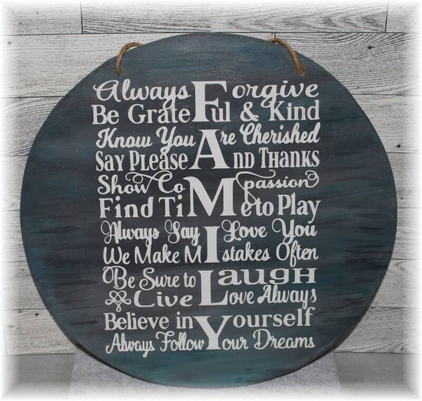 WR-003 Wood Round