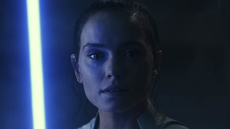 Rey in "The Force Awakens" op Exegol