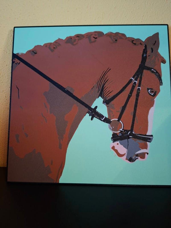Lamp van paard