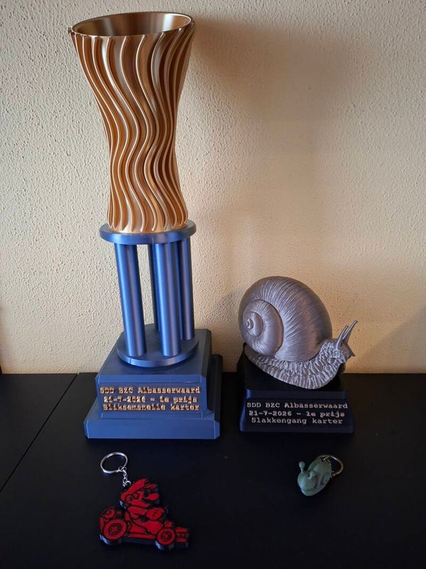 Trofee voor een teambuildingsuitje
