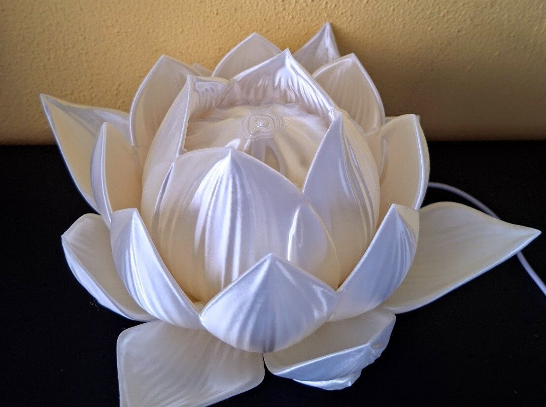 lotusbloem lamp