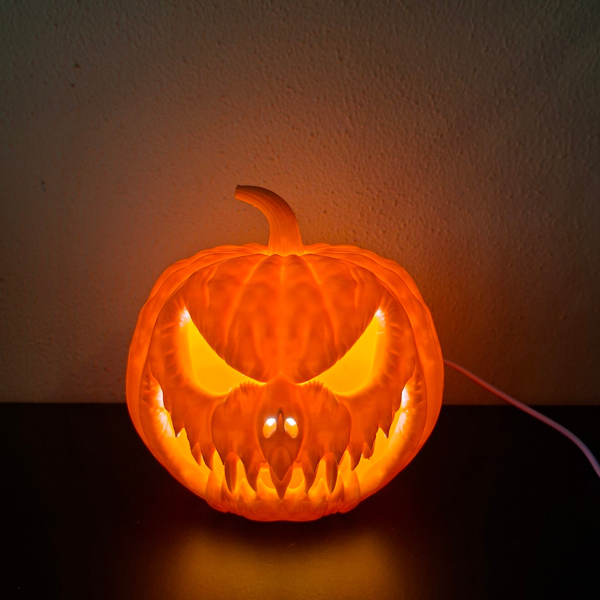 Halloween Pompoenlamp