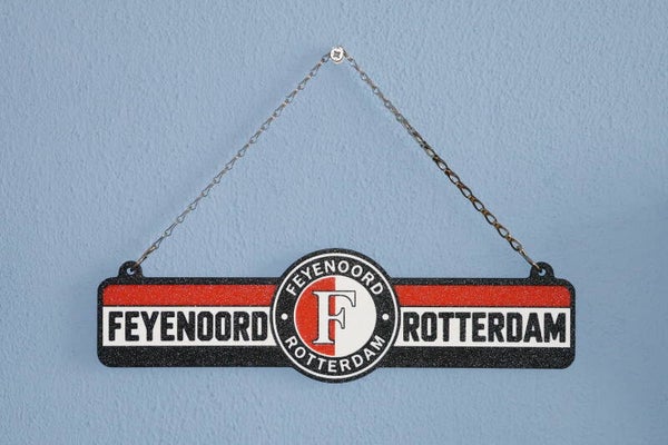 Feyenoord Wanddecoratie 2 – Rotterdamse trots aan de muur!