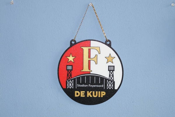 Feyenoord autohanger rond– Rotterdamse trots achter je voorruit!