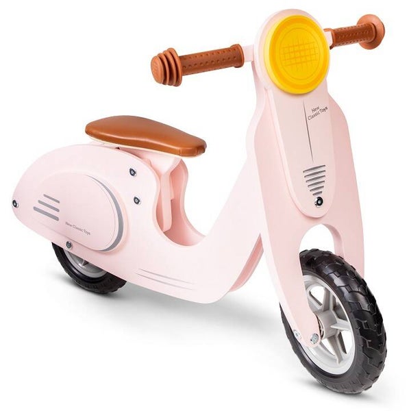 Loopfiets Scooter Roze (gratis gepersonaliseerd)