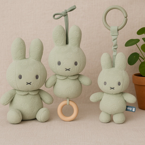 ✨Set nijntje Green flower ✨ Gratis gepersonaliseerd