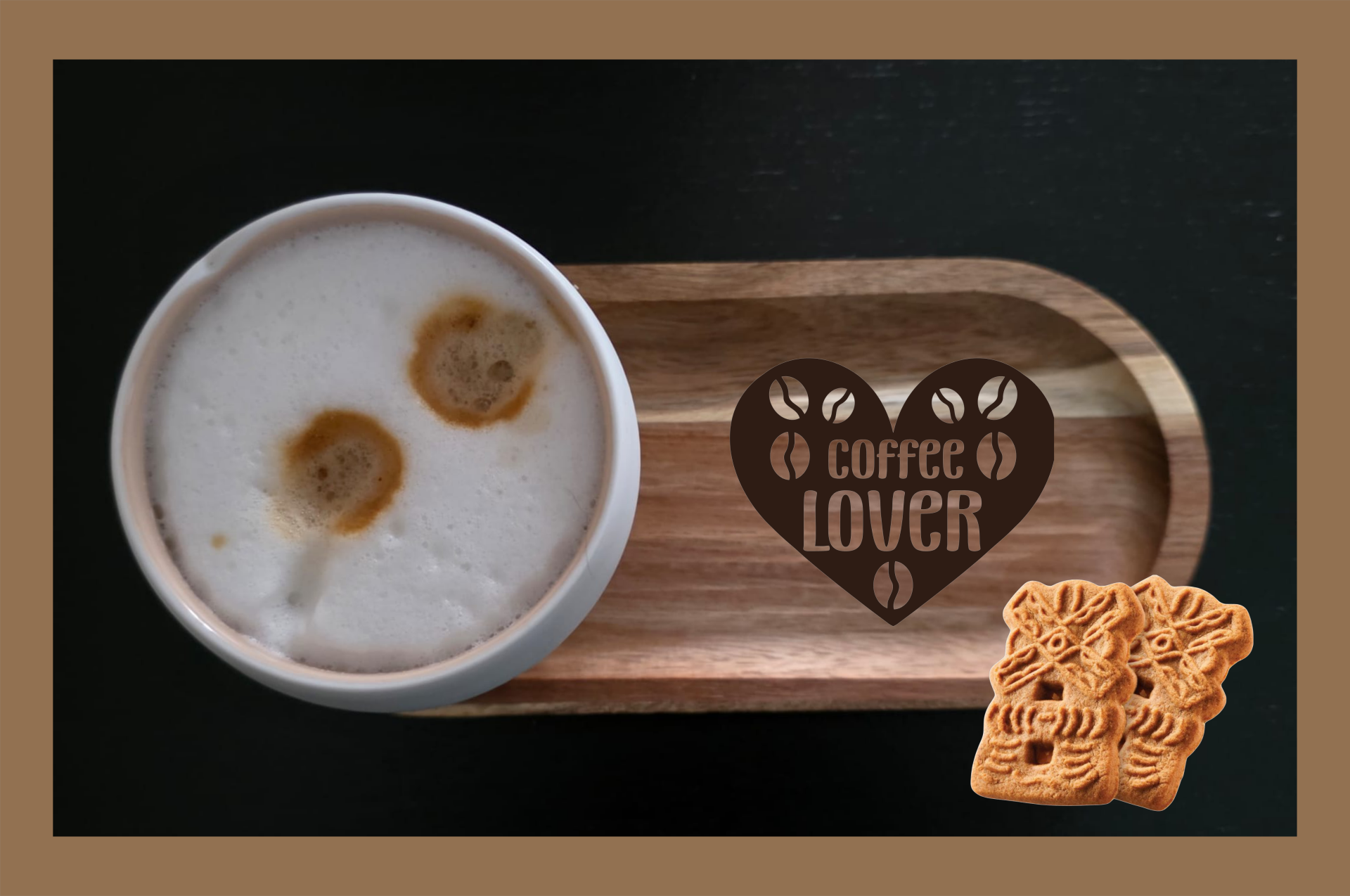 ☕✨ Koffietray "Coffee lover "✨☕